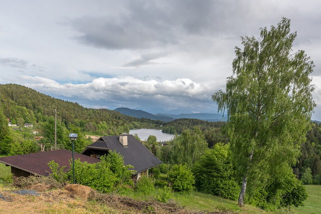 Saissersee bei Velden mit naturnahen Ufern
