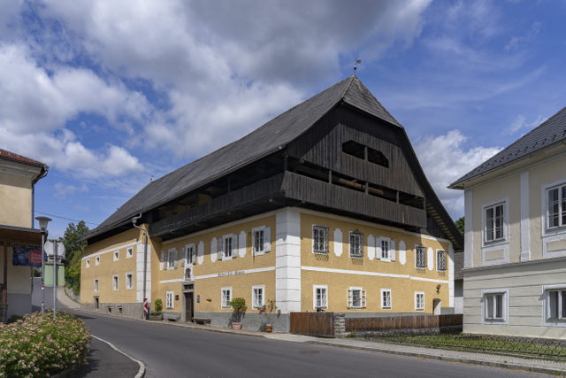 Färbermuseum Gutau am Startpunkt der Mountainbikerunde