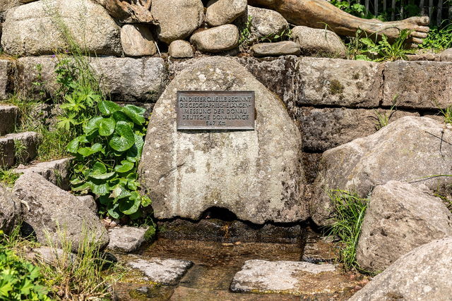Bregquelle bei der Martinskapelle nahe Furtwangen