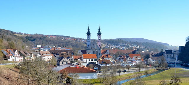 Ortsansicht von Zwiefalten