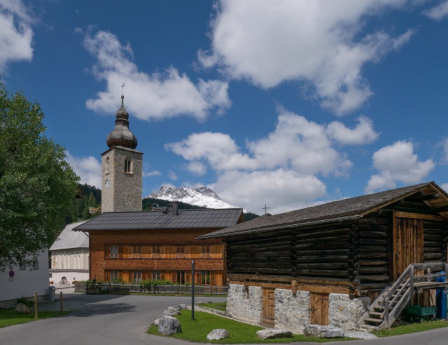 Kontextbild: Ortsteil Anger in Lech am Arlberg