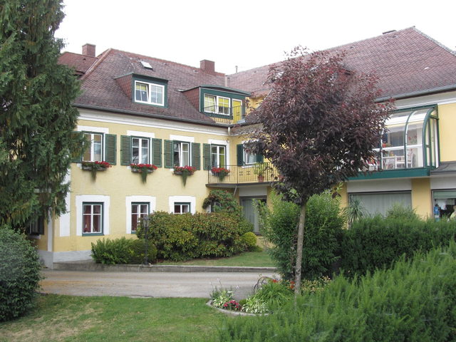 Historisches Gebäude am Stadtplatz von Altheim