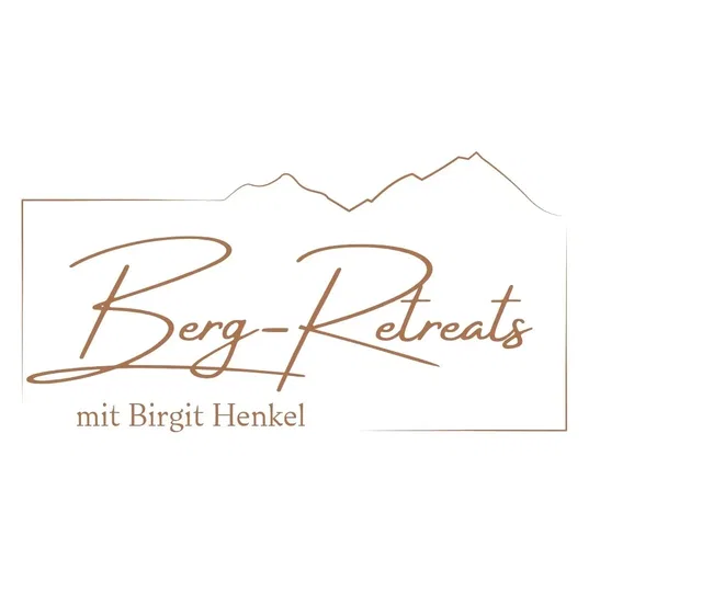 Logo Berg-Retreats mit Birgit Henkel.