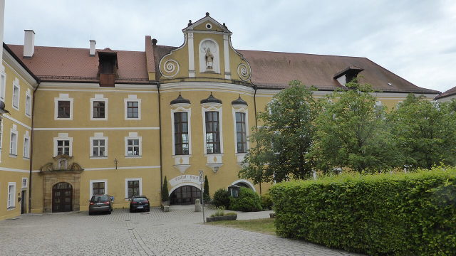 Klosteranlage Walderbach mit dem Standort des Kreismuseums