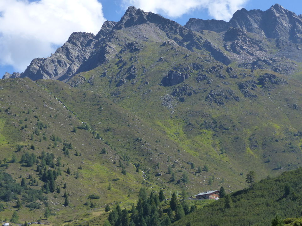 Mit dem Mountainbike zur Schweinfurter Hütte – Route 601 ab Niederthai