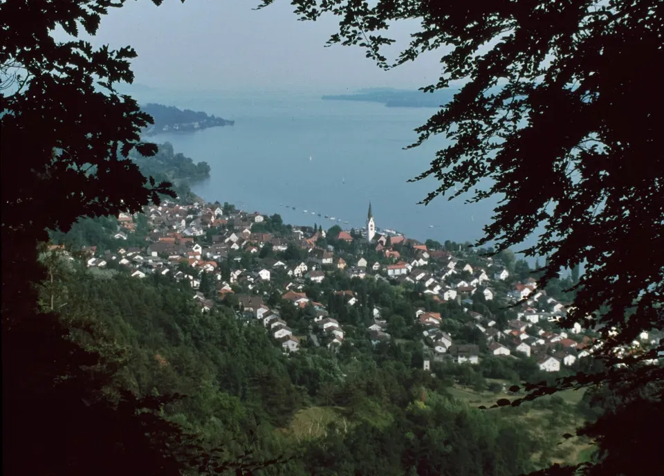 Aussichtspunkt Haldenhof – Blick über Sipplingen und den Überlinger See