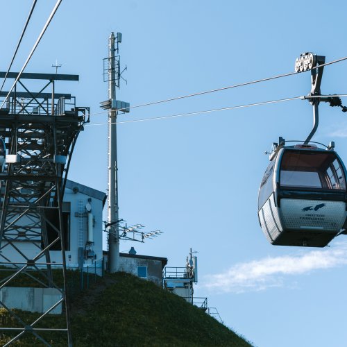 Bergstation der Kanzelwandbahn