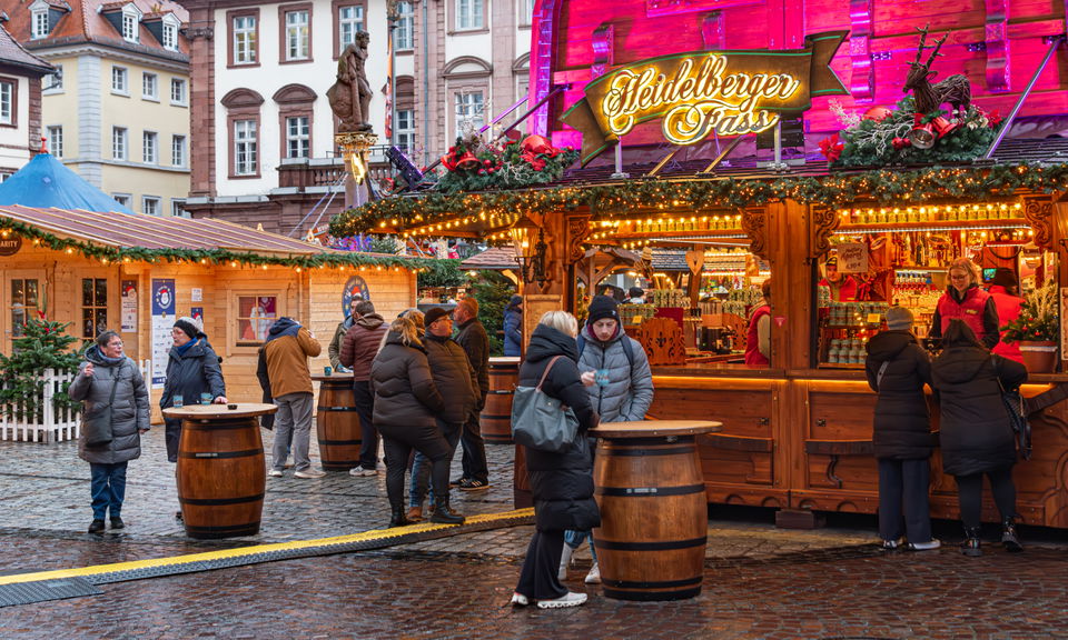 Heidelberger Weihnachtsmarkt 2026 – Adventsbummel auf den Plätzen der Altstadt