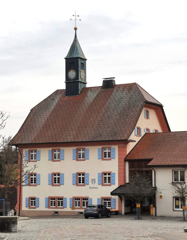 Rathaus der Gemeinde Grafenhausen im Schwarzwald