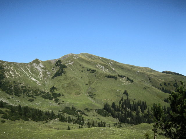 Südseite des Galtjochs