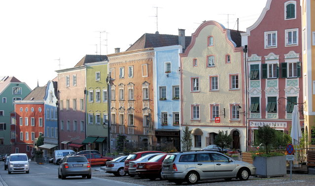 Unterer Stadtplatz in Schärding