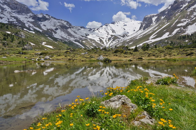 Berglandschaft in der Wattener Lizum