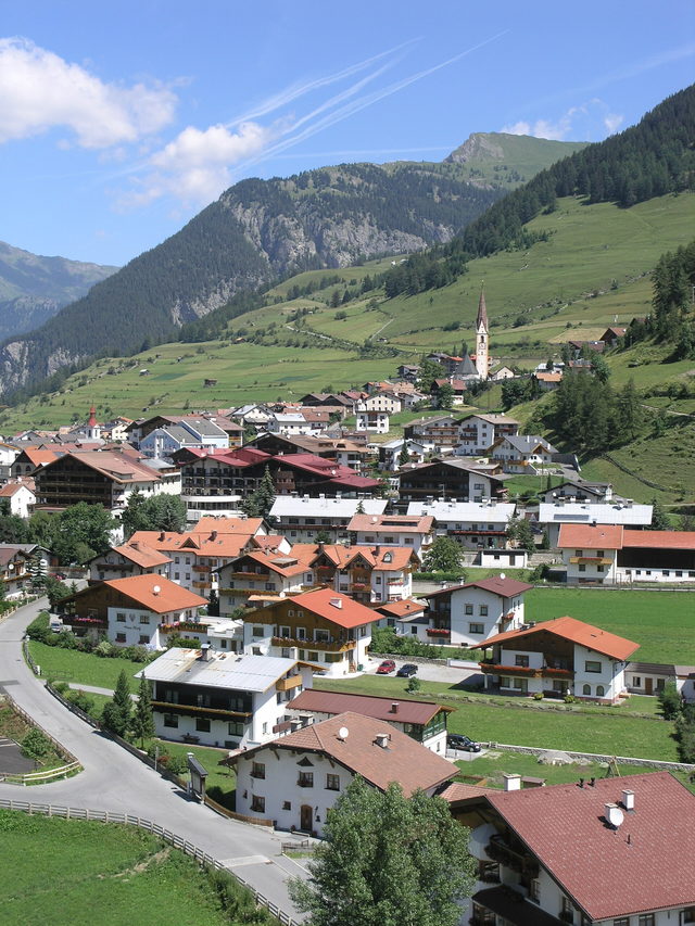 Ortsansicht von Nauders am Reschenpass