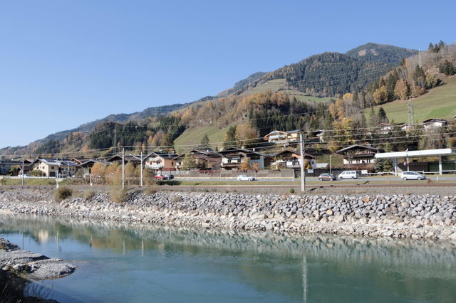 Salzach im Gemeindegebiet von Bruck an der Großglocknerstraße