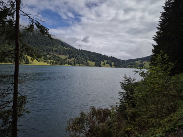 Durlaßboden-Stausee am Verlauf der Radrunde