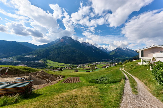 Landschaft bei Telfes im Stubaital