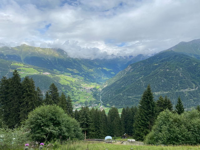 Blick ins vordere Kaunertal bei Kauns
