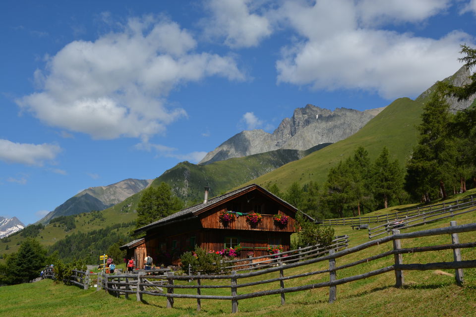Gottschaunalm über die Allerheiligenkapelle – Wanderung ab Marin bei Virgen