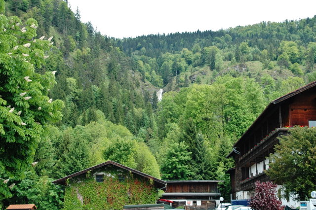 Hausbachfall oberhalb von Reit im Winkl am Abstieg des Chiemseeblick-Wanderwegs