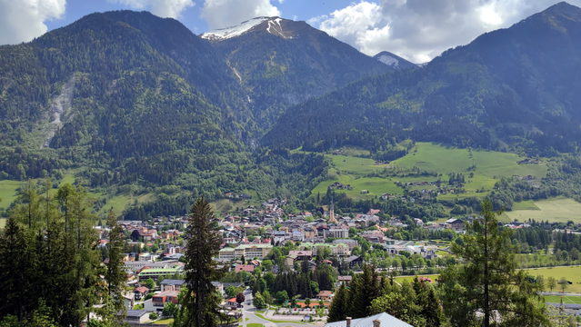 Bad Hofgastein am Verlauf der Alpe-Adria-Etappe