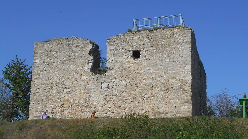 Turmruine Tabor über Neusiedl am See