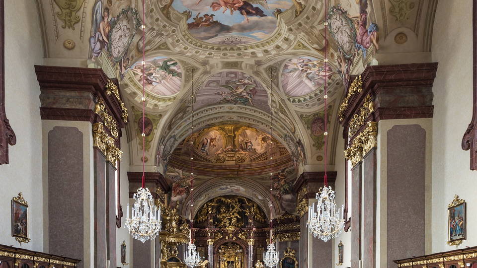Innenraum der Basilika Maria Taferl