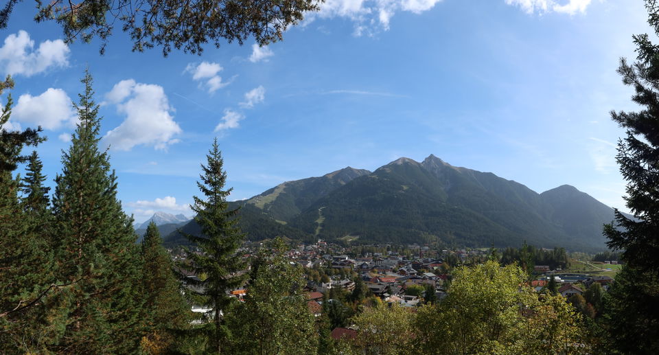 Triendlweg-Bauernwald-Runde mit dem Mountainbike bei Seefeld
