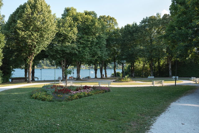 Blumenpark in Seeboden an der Seebucht