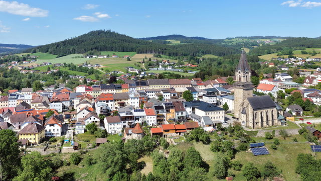 Haslach an der Mühl von Südwesten