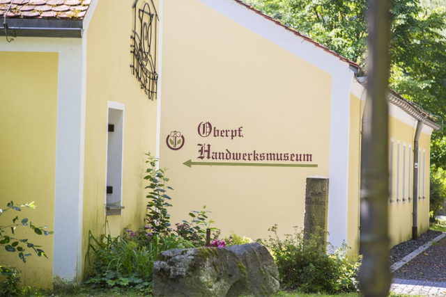 Museumsgebäude des Oberpfälzer Handwerksmuseums in Hillstett