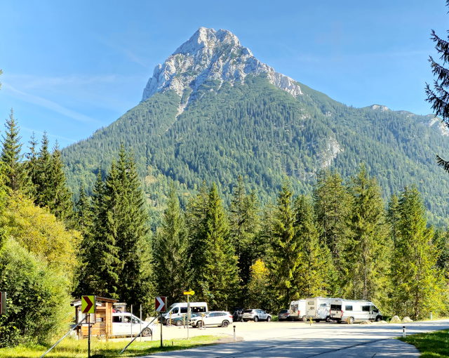 Blick vom Köglboden auf die Guffertspitze