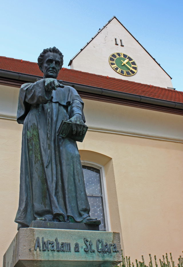 Abraham-a-Sancta-Clara-Denkmal in Kreenheinstetten