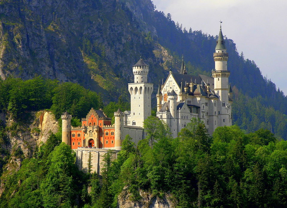 Schloss Neuschwanstein im Ostallgäu