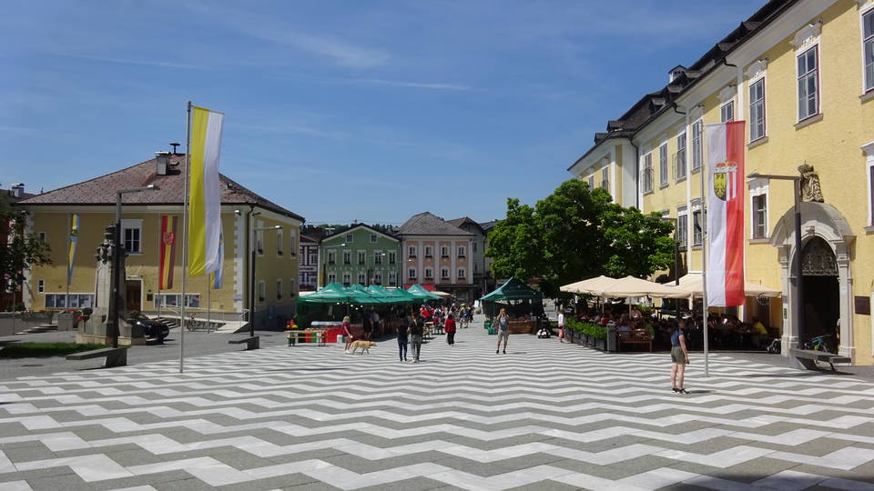 Marktplatz von Mondsee