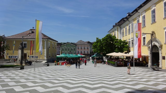 Marktplatz von Mondsee