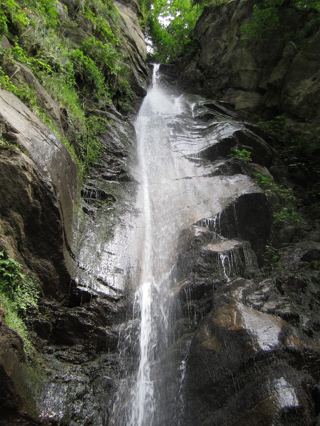 Wasserfall in der Finsterbachschlucht bei Sattendorf