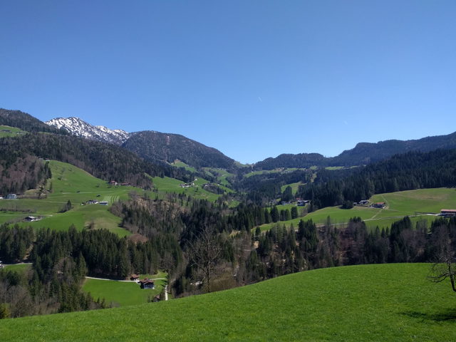 Brandenberg von Aschau aus gesehen