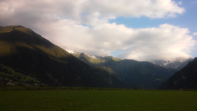 Berglandschaft bei Hippach im Zillertal