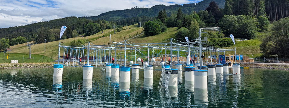 AlpspitzSPLASH Wasser-Kletterpark
