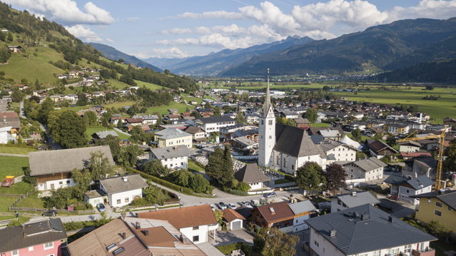 Piesendorf als Ausgangsort der Kunstweg-Runde