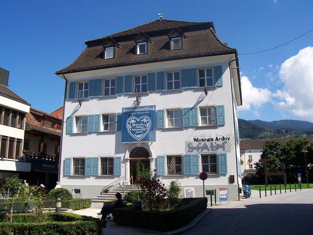 Lorenz-Rhomberg-Haus in Dornbirn mit Stadtmuseum und Stadtarchiv