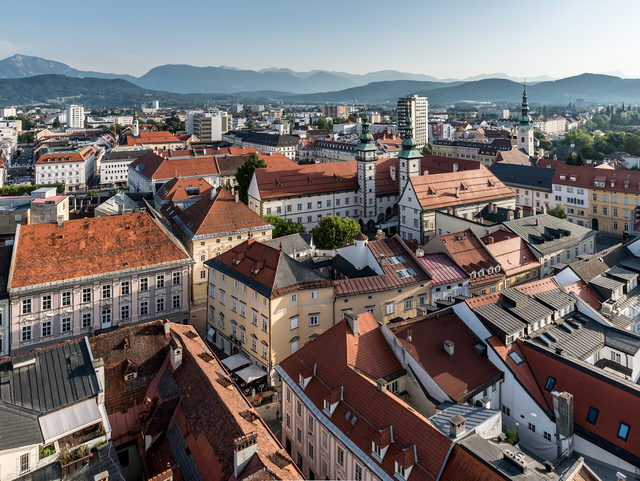 Landhaus in Klagenfurt als Standort des Wappensaals