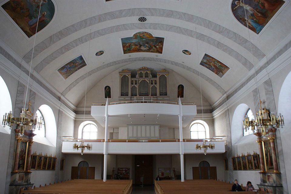 Sonntagsmesse in der Pfarrkirche Sulzberg