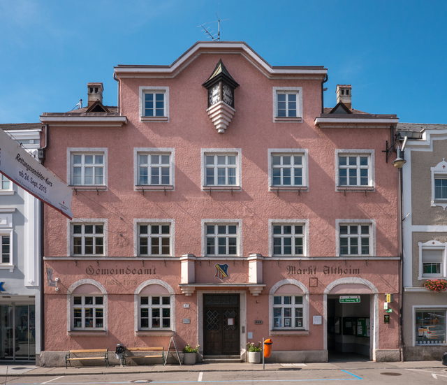 Historisches Haus am Stadtplatz von Altheim
