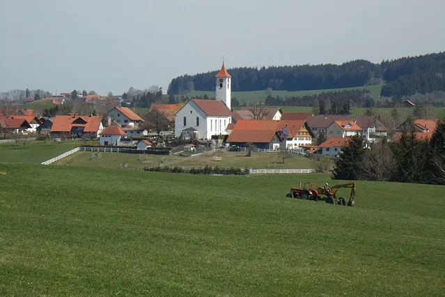 Christazhofen, Ausgangsort der Argenwege-Radrunde.