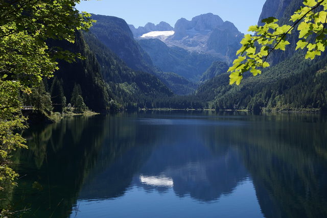 Vorderer Gosausee mit Blick zum Dachstein