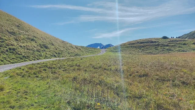 Auenfeldsattel im Lechquellengebirge.