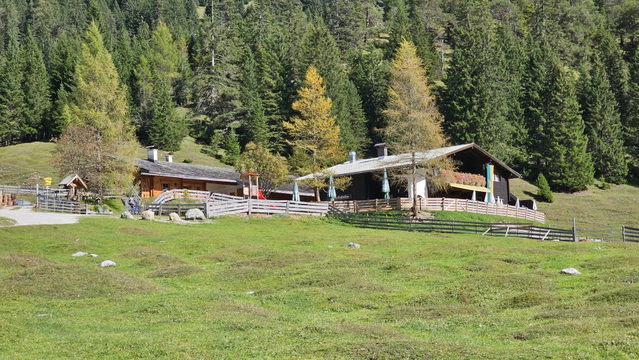Gaistalalm im Gaistal bei Leutasch