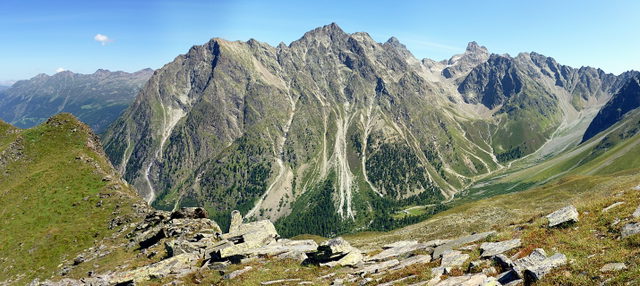 Bergpanorama im Verpeiltal