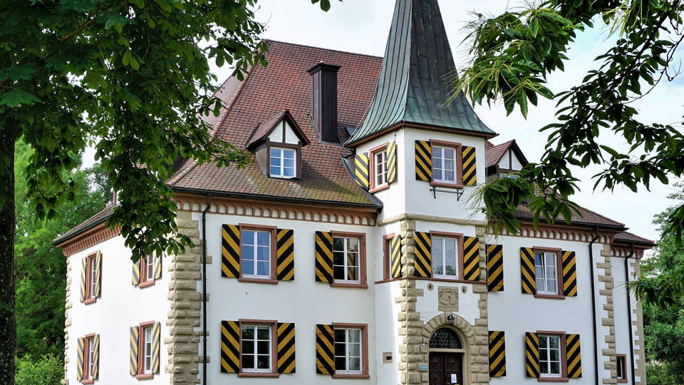 Wasserschloss Entenstein am Ausgangspunkt in Schliengen